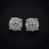 ADK Round Cluster Earrings