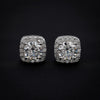 ADK Square Cluster Earrings