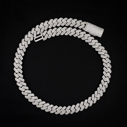 ADK Baquette Cuban Link Kaulakoru 12 mm