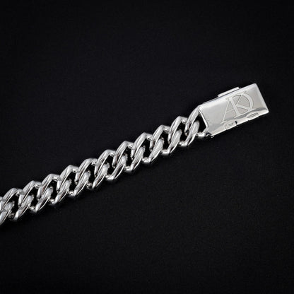ADK Baquette Cuban Link Kaulakoru 12 mm